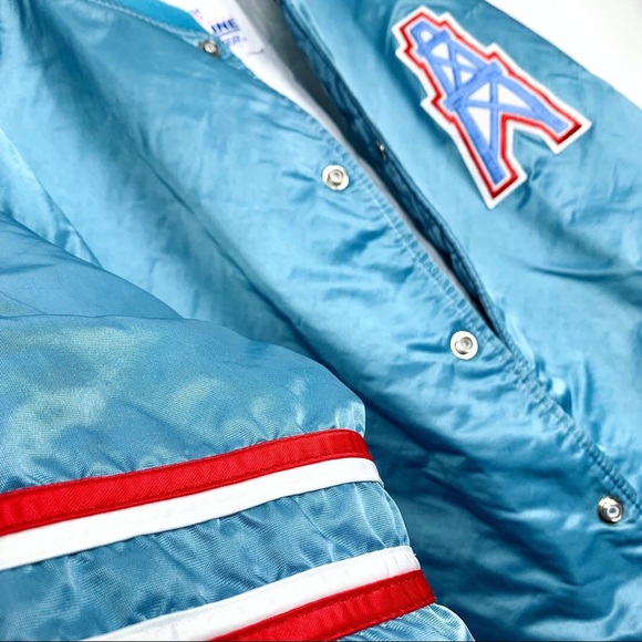 SOLD‼️ Vintage Houston Oilers STARTER Jacket - Picture 3 of 8